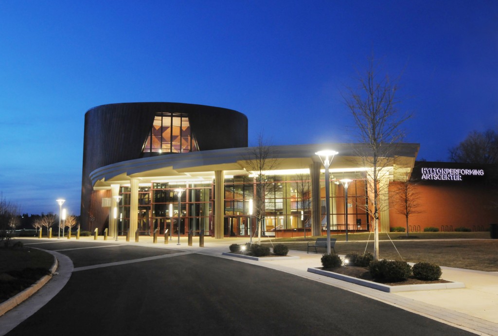 Hylton Performing Arts Center. Photo credit: George Mason University Creative Services