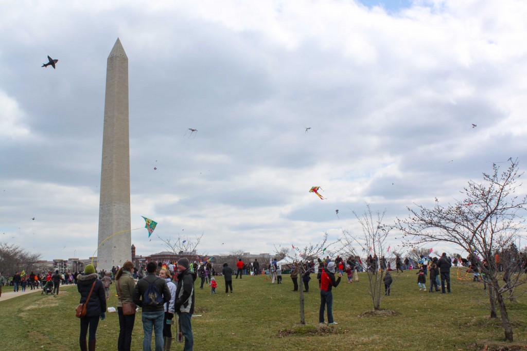The fifth annual Blossom Kite Festival as part of the National Cherry Blossom Festival. Photo by Amy Podraza. 