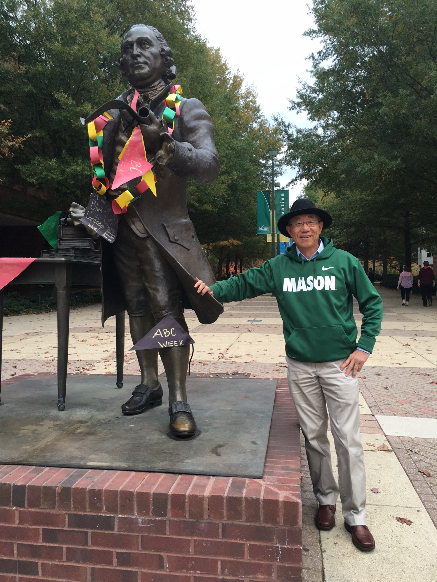 Dr. Yu, formally one of the two Associate Directors of Diversity, Inclusion, and Multicultural Education at GMU. (Naomi Folta/IV Estate)