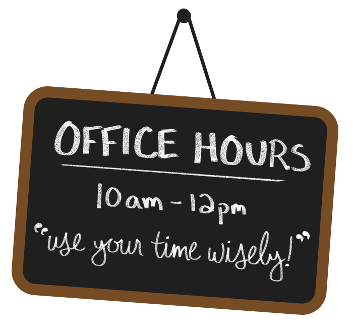 Eight tips to help you make the most out of office hours | Fourth Estate